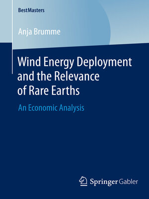 cover image of Wind Energy Deployment and the Relevance of Rare Earths